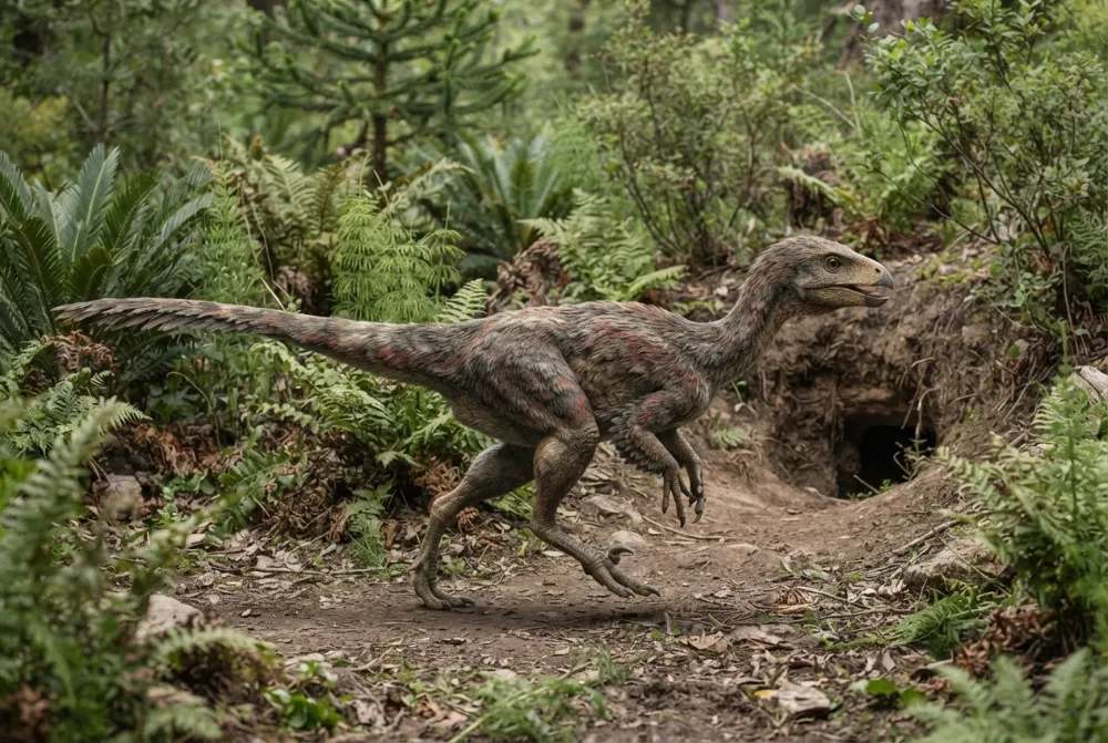 AI-made picture of Oryctodromeus