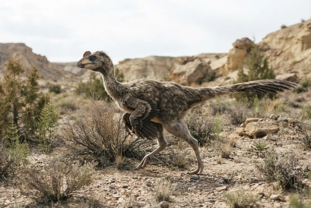 AI-made picture of Ovoraptor