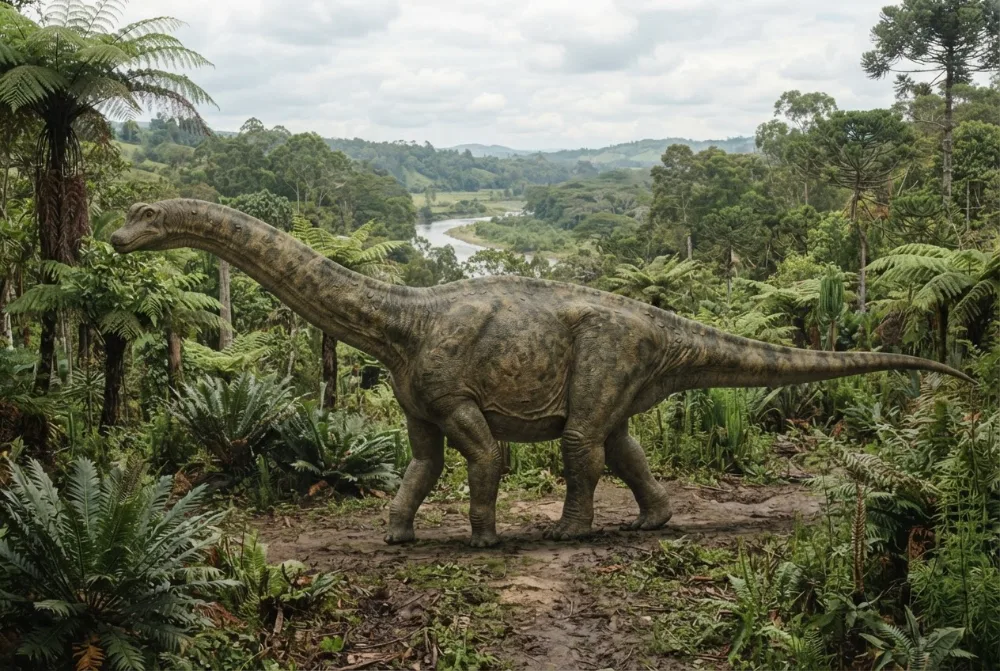AI-made picture of Padillasaurus