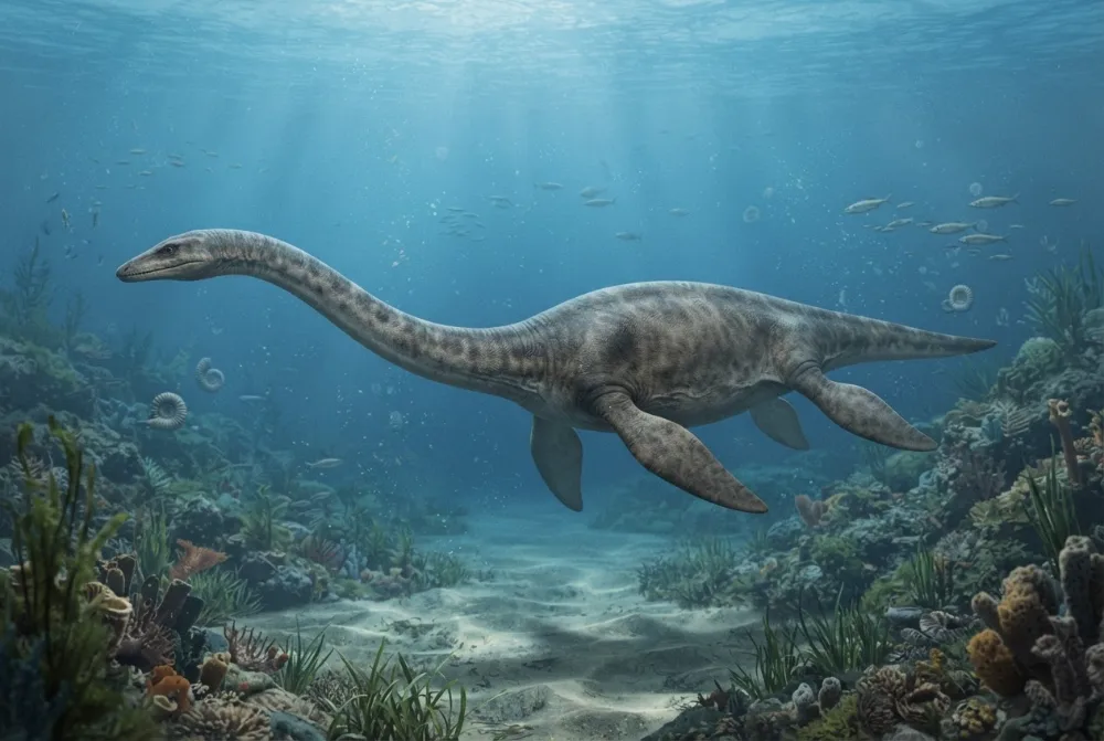 AI-made picture of Palmulasaurus