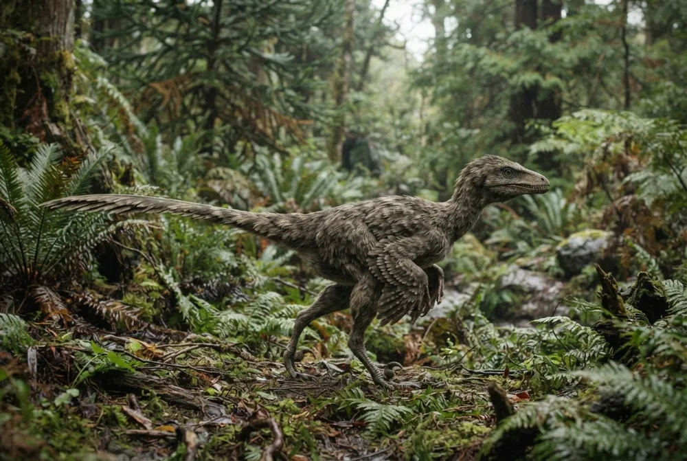 Immagine di Paronychodon creata dall'IA
