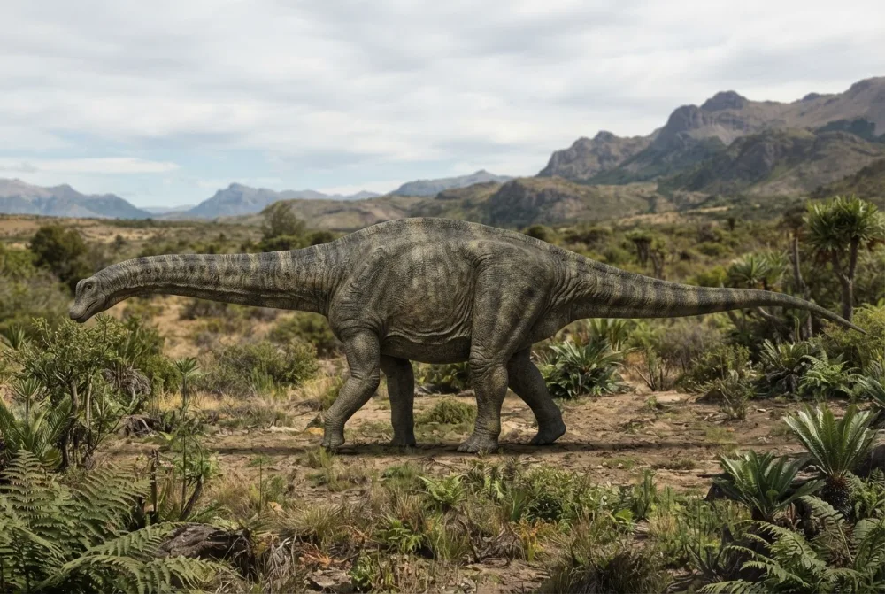 AI-made picture of Patagosaurus