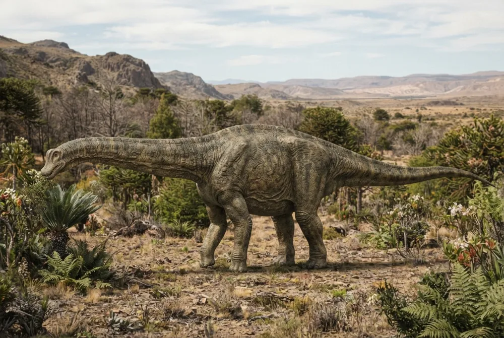AI-made picture of Petrobrasaurus