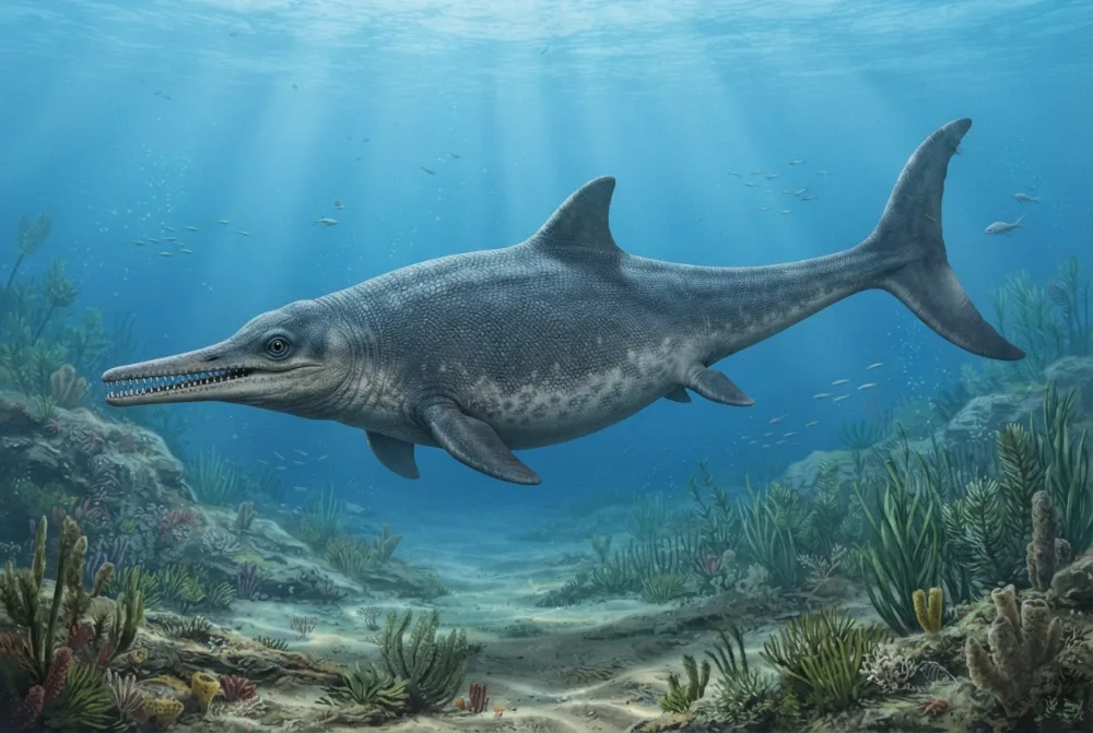 AI-made picture of Phantomosaurus