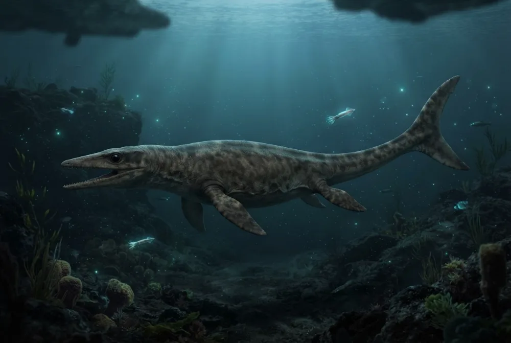 AI-made picture of Phosphorosaurus