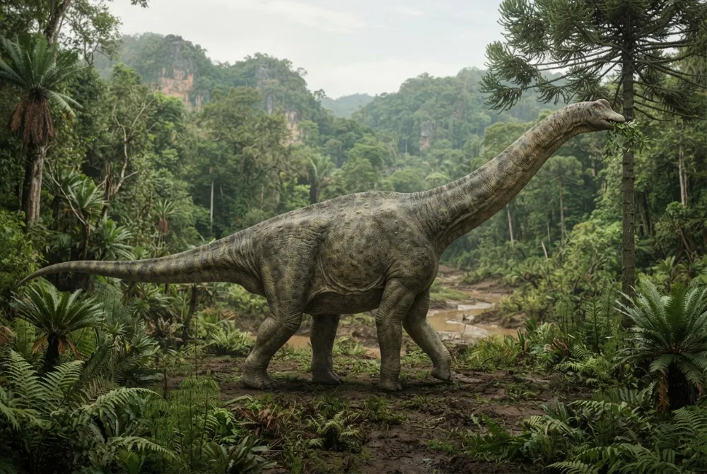 AI-made picture of Phuwiangosaurus