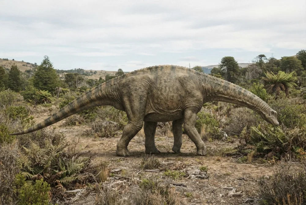 AI-made picture of Pitekunsaurus