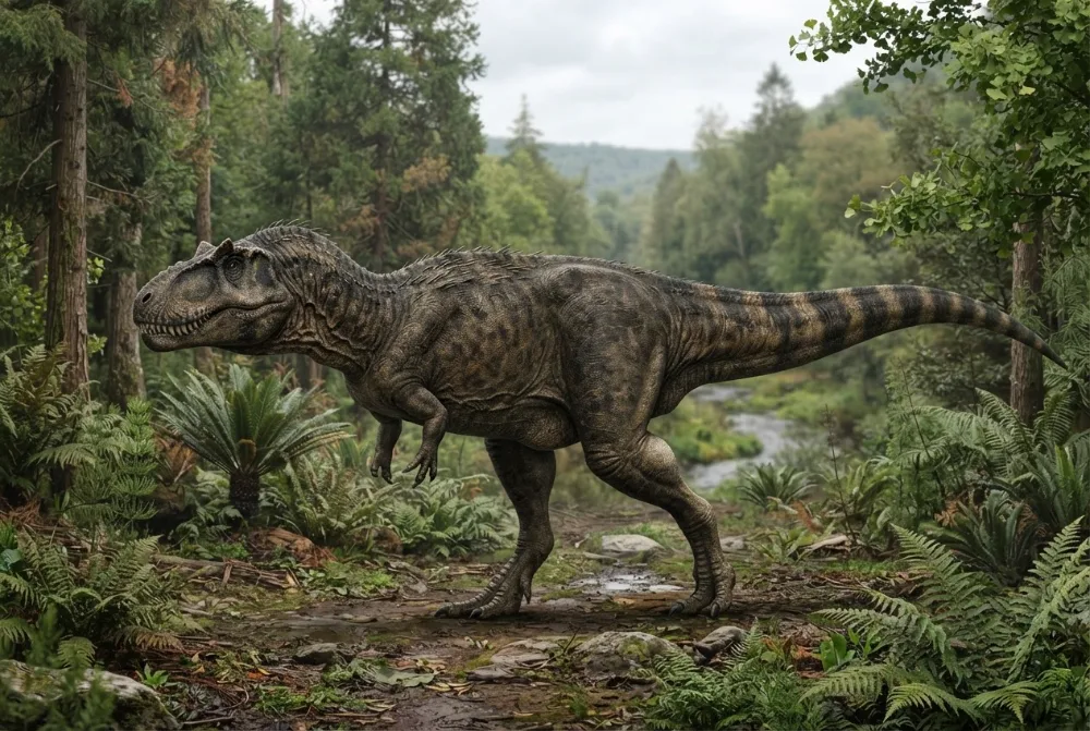 Piveteausaurus, tehisaru joonistatud