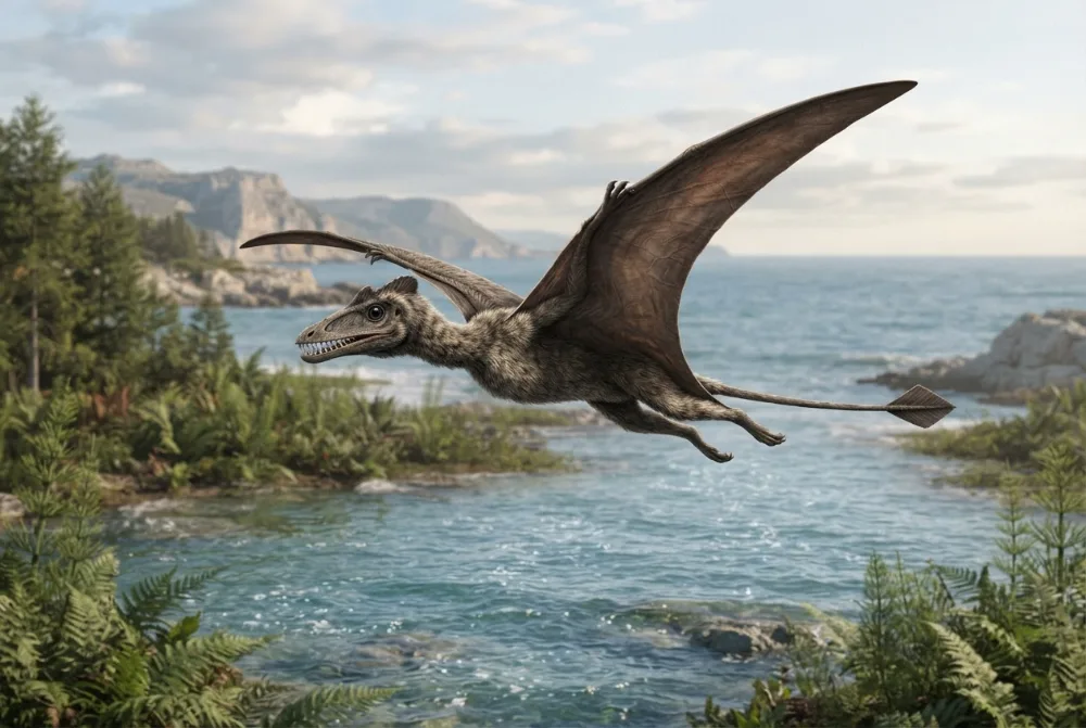 AI-made picture of Preondactylus