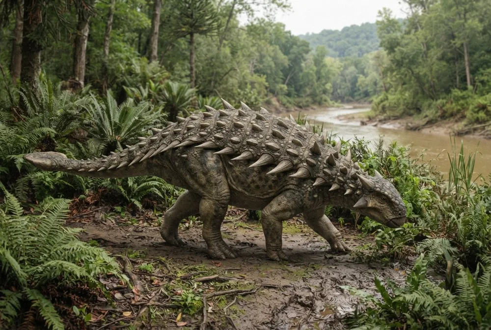 AI-made picture of Propanoplosaurus