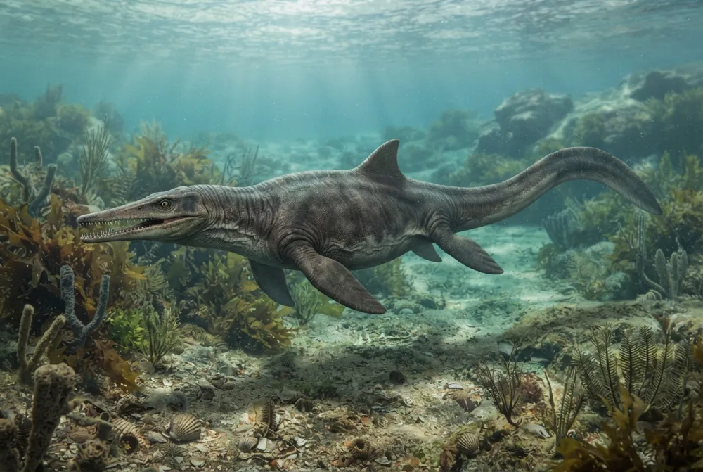 AI-made picture of Protenodontosaurus