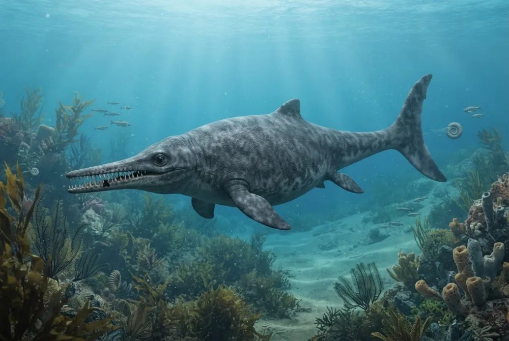 AI-made picture of Proteosaurus