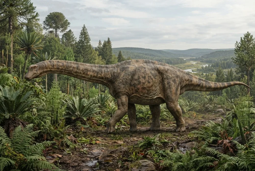AI-made picture of Protognathosaurus