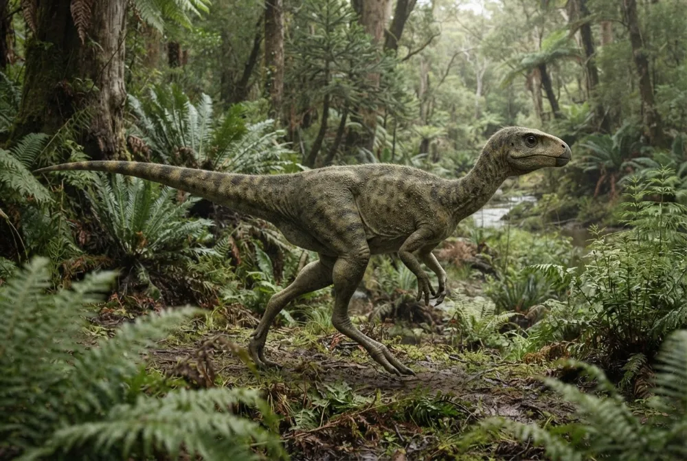 AI-made picture of Qantassaurus