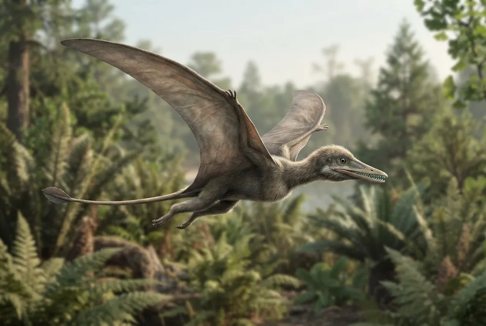 AI-made picture of Qinglongopterus