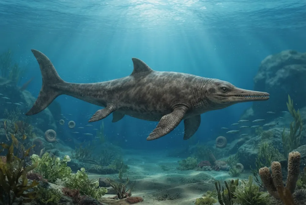 AI-made picture of Quasianosteosaurus