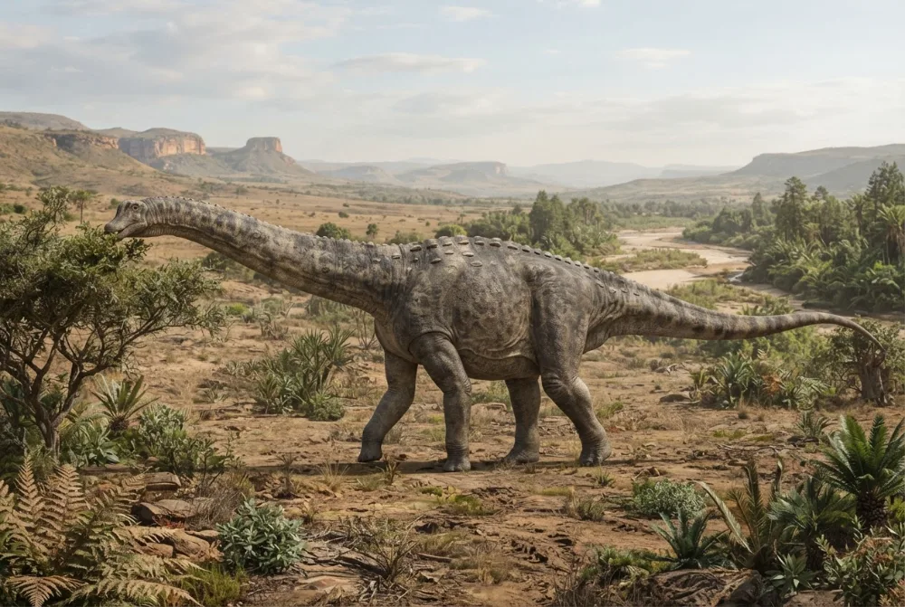 AI-made picture of Rapetosaurus