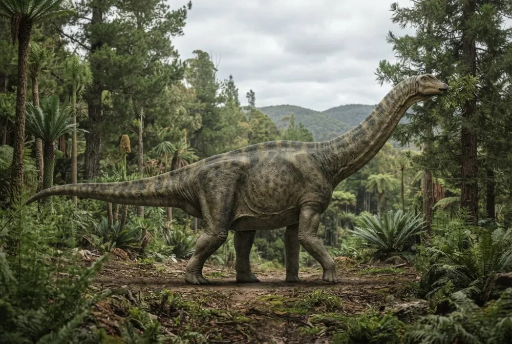 AI-made picture of Rhoetosaurus