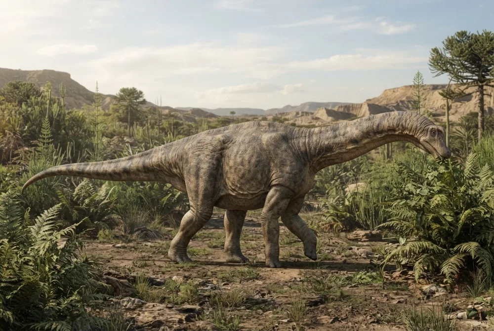 AI-made picture of Riojasaurus