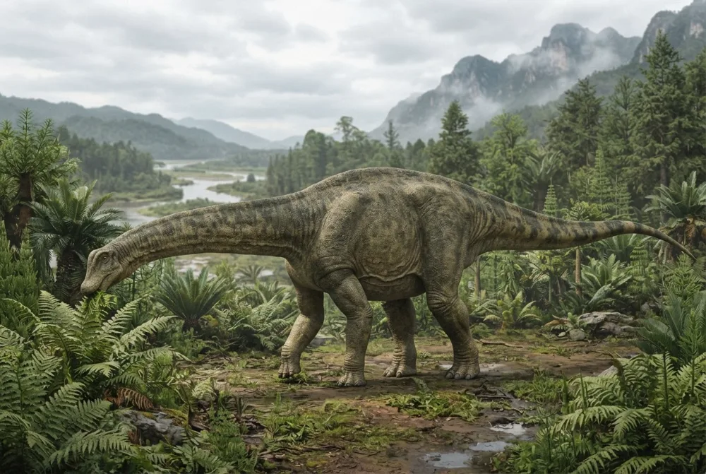 AI-made picture of Sanpasaurus