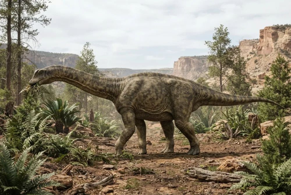 Sarahsaurus, tehisaru joonistatud