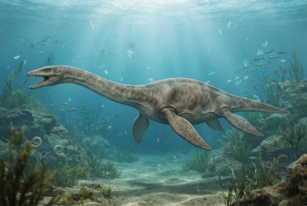 AI-made picture of Seeleyosaurus