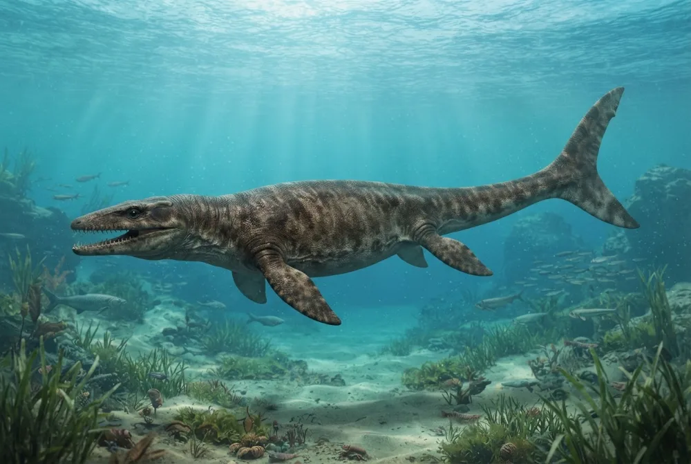 AI-made picture of Selmasaurus