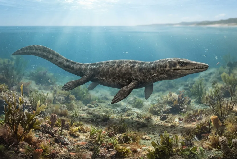 AI-made picture of Serpianosaurus