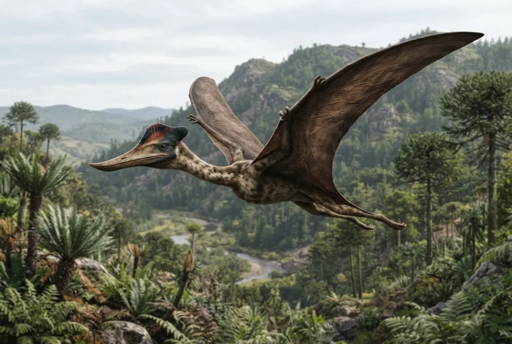 AI-made picture of Shenzhoupterus
