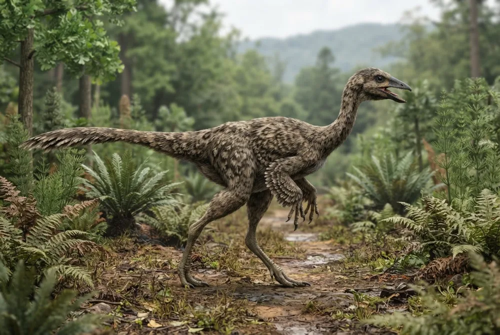 AI-made picture of Shenzhousaurus
