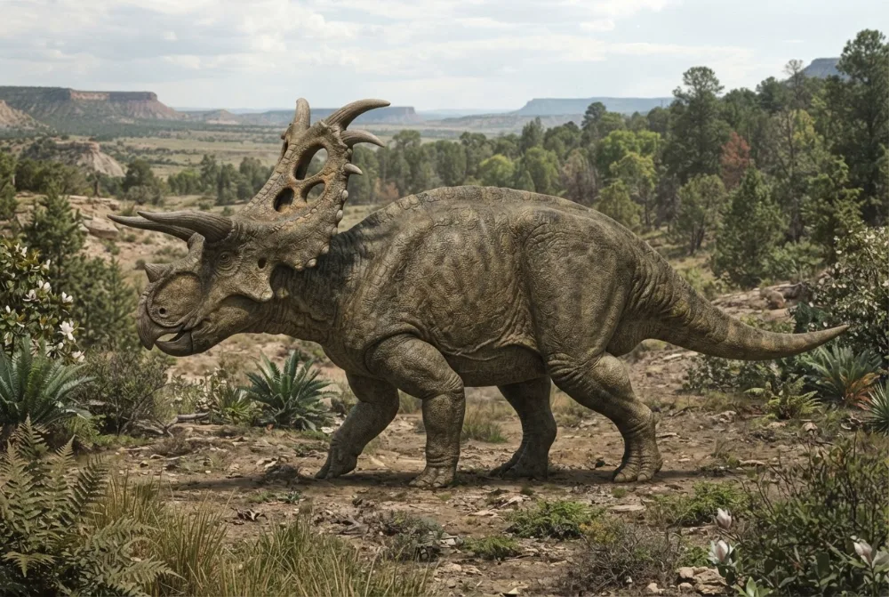 AI-billede af Sierraceratops
