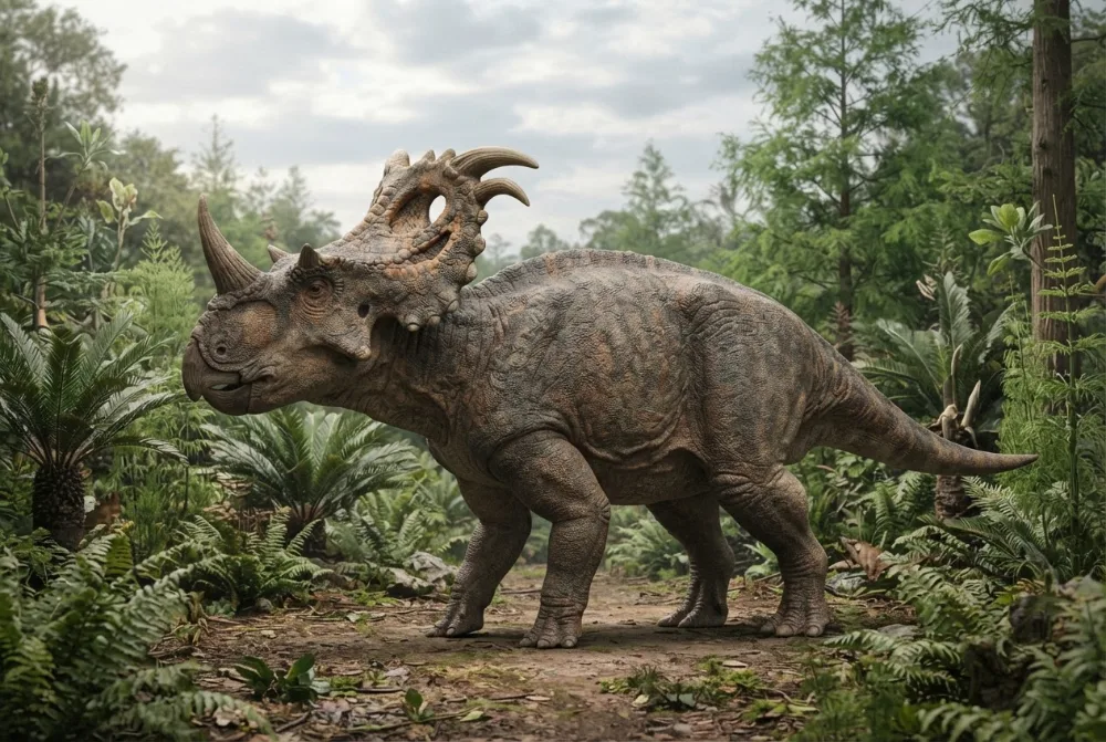 AI-made picture of Sinoceratops