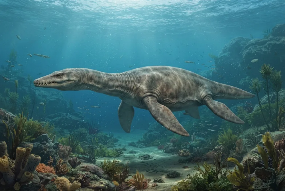 AI-made picture of Sinopliosaurus