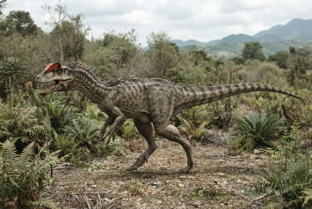 Sinosaurus, tehisaru joonistatud