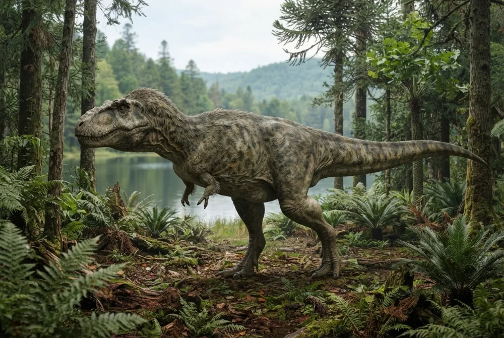 AI-made picture of Sinotyrannus