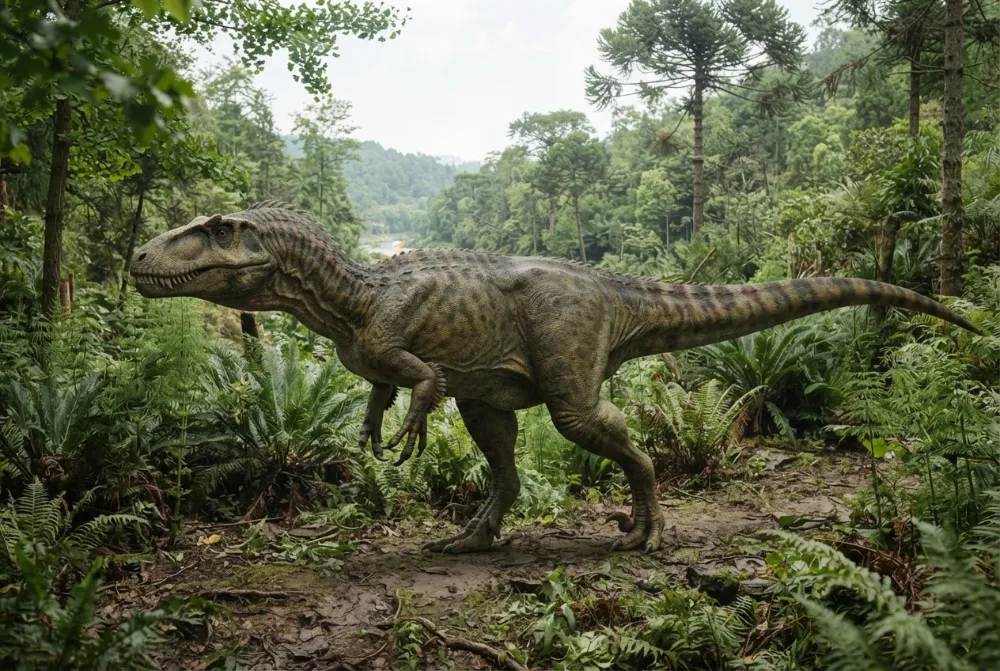 AI-made picture of Sinraptor