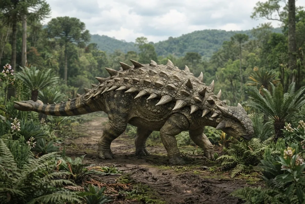 AI-made picture of Stegopelta