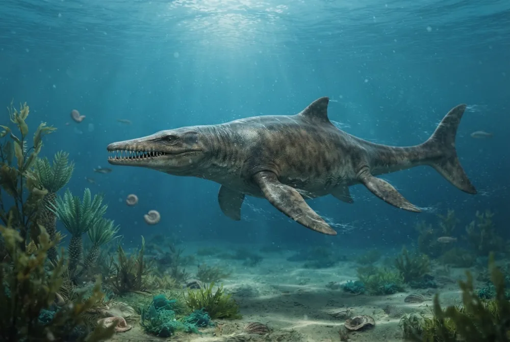 AI-made picture of Stenorhynchosaurus