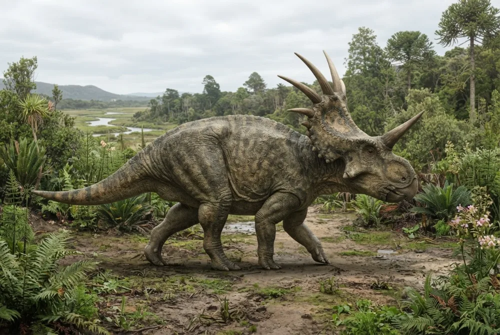 AI-made picture of Styracosaurus