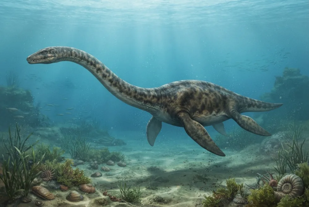 AI-made picture of Styxosaurus