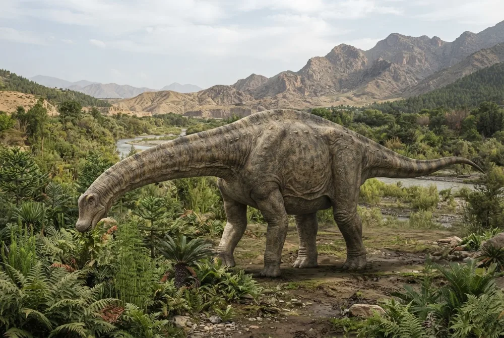 AI-made picture of Sulaimanisaurus