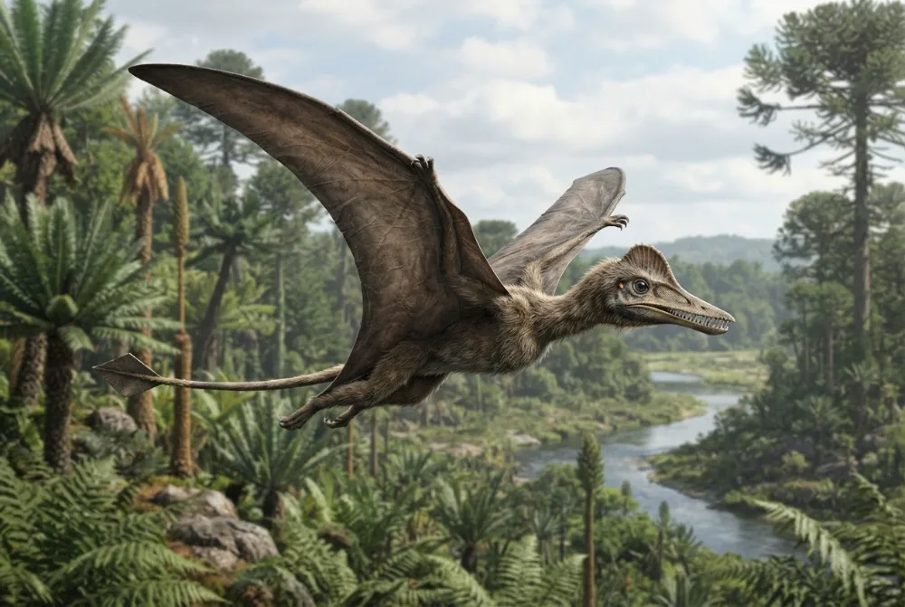 AI-made picture of Tacuadactylus
