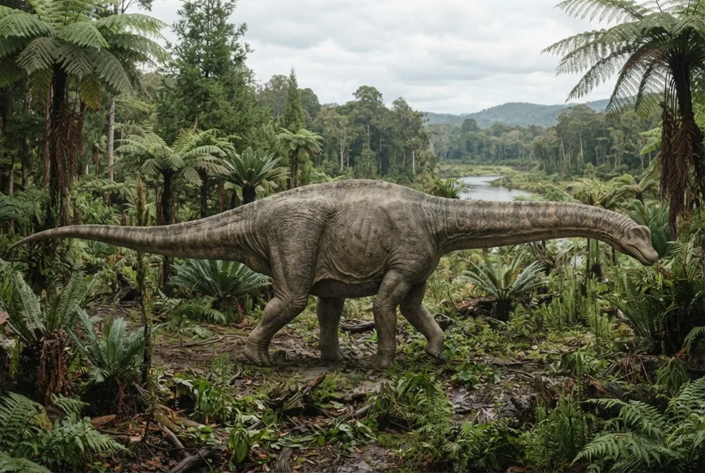 AI-made picture of Tangvayosaurus