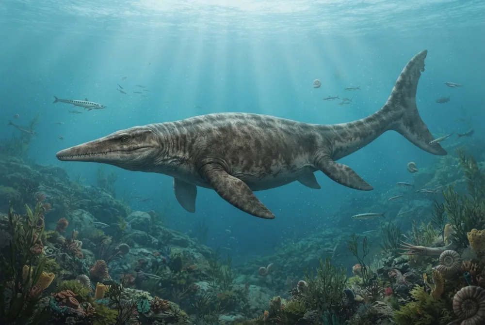 AI-made picture of Taniwhasaurus