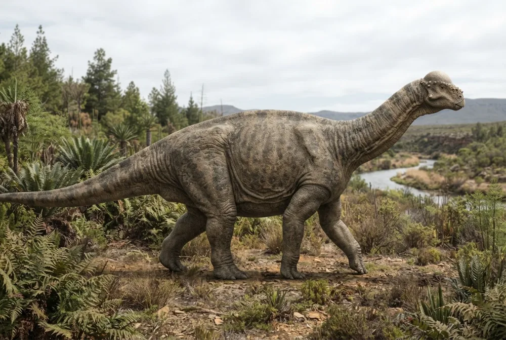 AI-made picture of Tapinosaurus