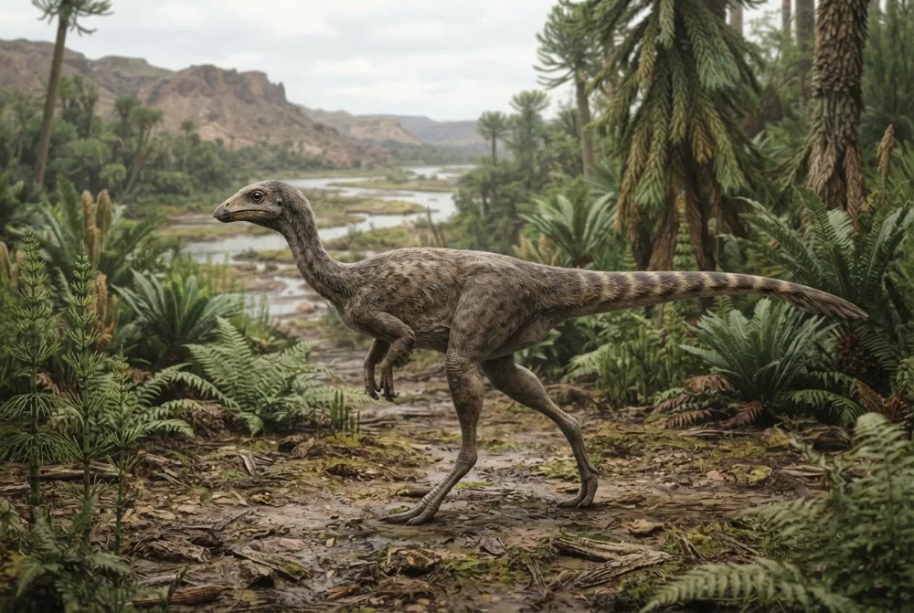 AI-made picture of Technosaurus