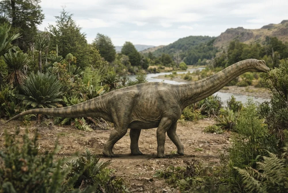 AI-made picture of Tehuelchesaurus