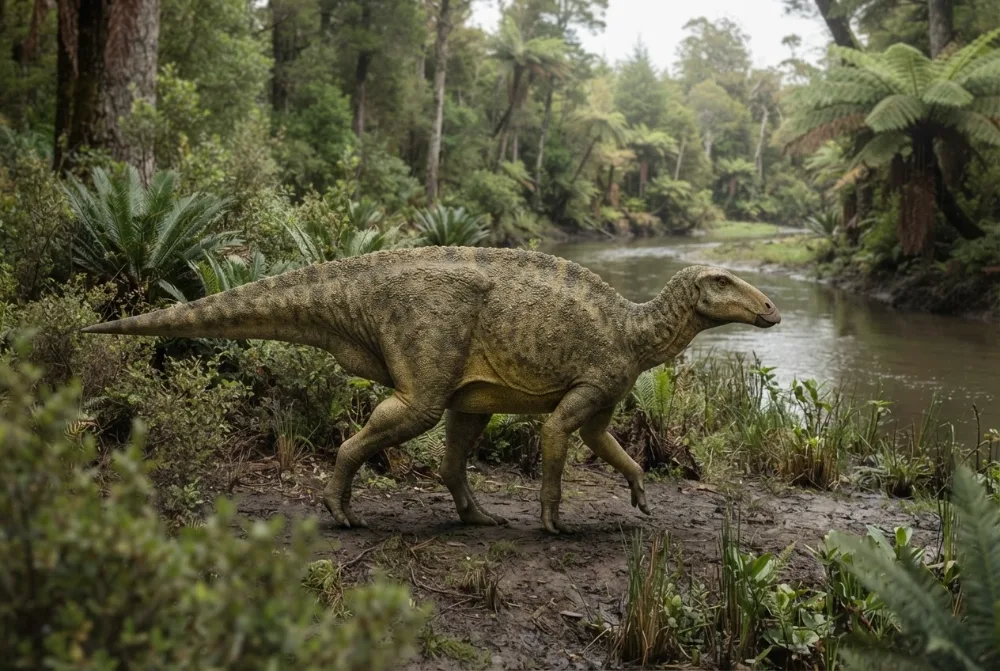 AI-made picture of Telmatosaurus