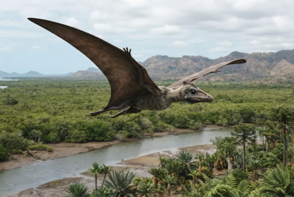 AI-made picture of Tendaguripterus