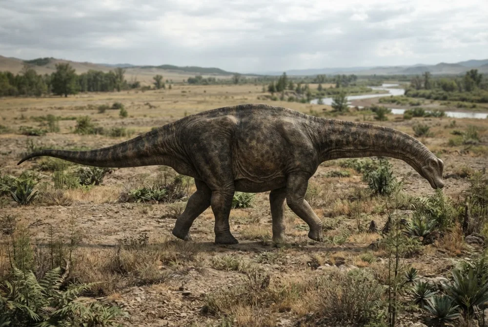 AI-made picture of Tengrisaurus